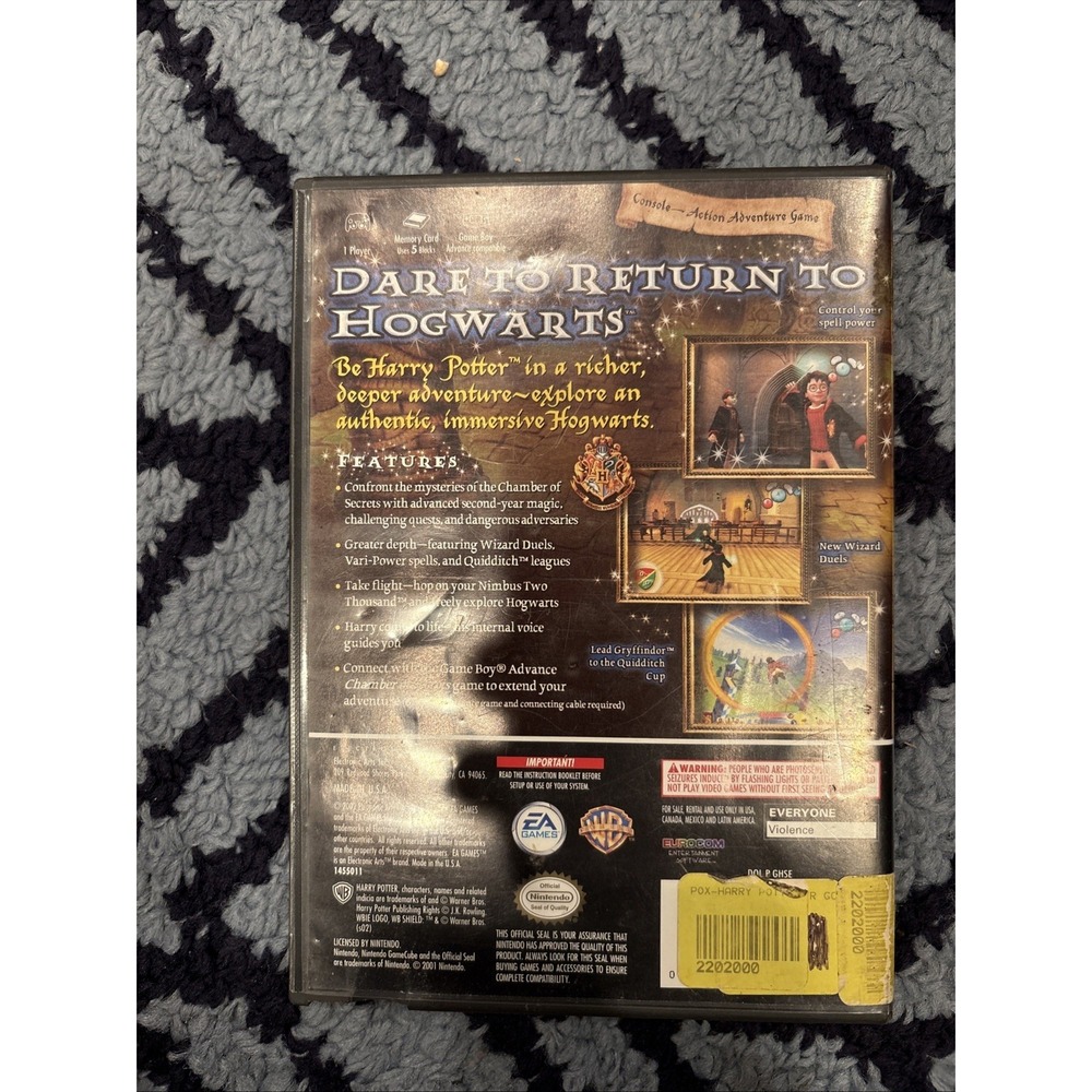 Harry Potter & the Chamber of Secrets - Nintendo Cube - Picture 4 of 4